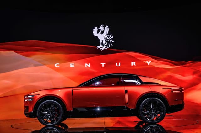 Toyota Century Coupe exterior and interior image gallery